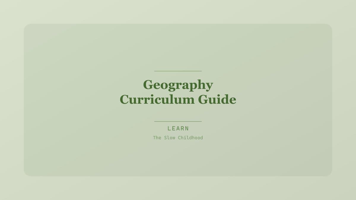 Child studying a colorful world map with a globe and atlas on the table