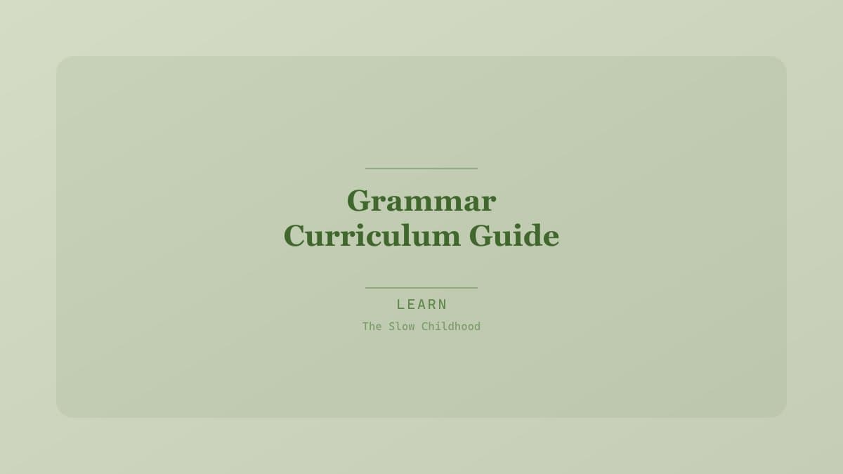 Child working through a grammar lesson with colorful sentence diagrams on paper