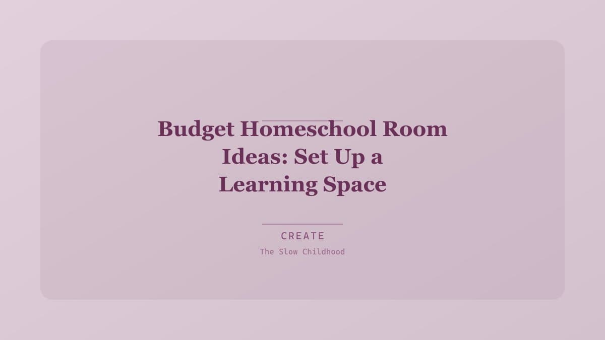 Organized homeschool learning space with bookshelves and supplies