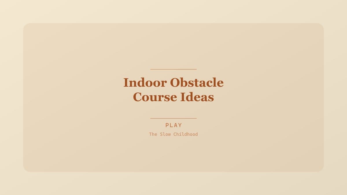 Child crawling through a tunnel made of chairs and blankets