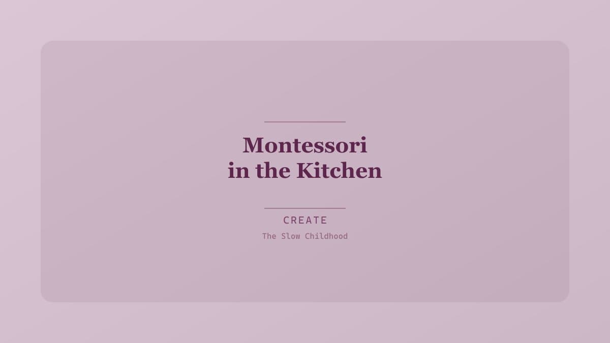 Young child standing on a learning tower at the kitchen counter spreading butter on toast