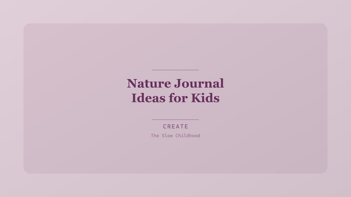 Child sitting outdoors sketching a wildflower in a nature journal with watercolor pencils